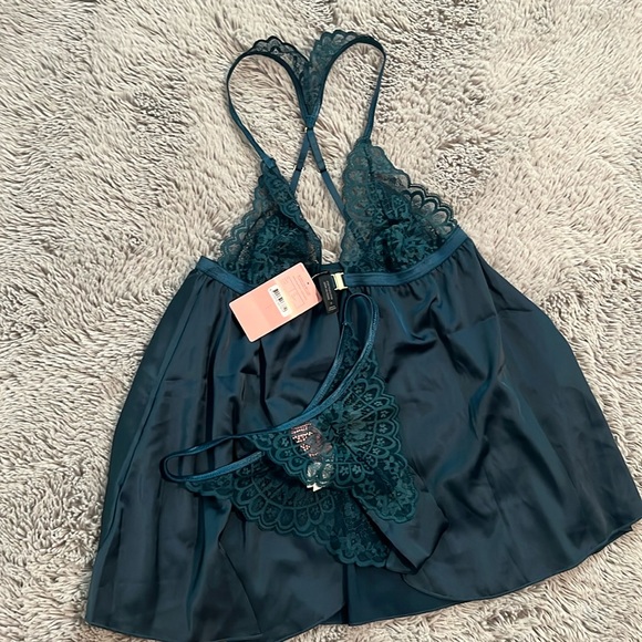 New with Tags Hunkemoller BD Satin Lace Riri Size Small - Picture 5 of 10